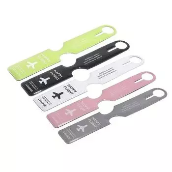 5 шт. багажная бирка для посадки на борт, бирка из ПВХ для защиты от потери, и бирка для багажа Mi Kids