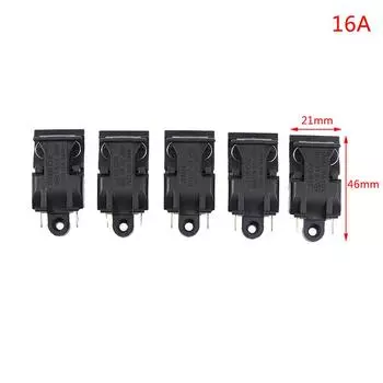 5 шт. безопасный и прочный 13A 16A котел, переключатель постоянной температуры, электрический чайник, переключатель давления пара 16A