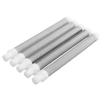 5 шт., безвоздушные фильтры для пистолета-распылителя, 60 сеток, аксессуары для распылителя краски