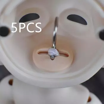 5 шт. BJD накладок на шею для модификации куклы и смены макияжа A Size