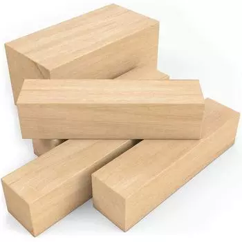 5 шт. блок для резьбы по дереву 2 размера портативный незаконченный деревянный блок липы блок для резьбы по дереву для начинающих DIY ремесленные художественные принадлежности
