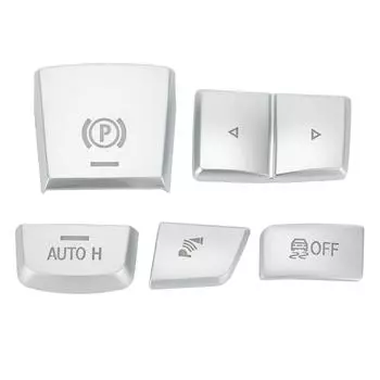 5 шт. Боковая кнопка переключения передач на панели ручного тормоза для BMW 5 6 серии X3