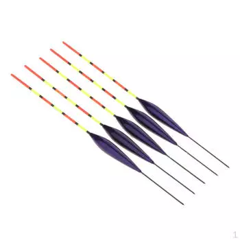 5 шт., буй для рыбалки, деревянные поплавки, скольжения