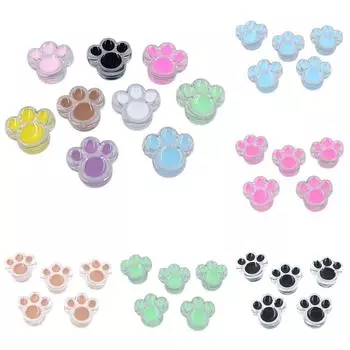 5 шт. Бусины для ног прозрачные креативные акриловые 25 мм ручной работы капли масла свободные бусины мода DIY браслет ожерелье материал аксессуары фиолетовый