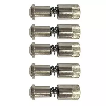 5 шт., быстрая и легкая прижимная лапка, легко заменяемый винтовой зажим для швейных машин, прочная конструкция из нержавеющей стали