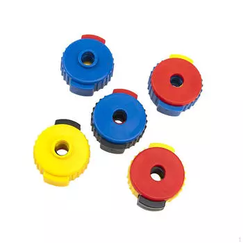 5 шт. быстросъемные гайки для тарелок, джазовые барабанные детали, аксессуары, прочные, колпачки для тарелок
