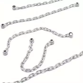 5 шт. Цепь 1x16 Длина Строительный блок Аксессуары Moc Модель Компоненты Сборка Подарки Diy Творческие Игрушки