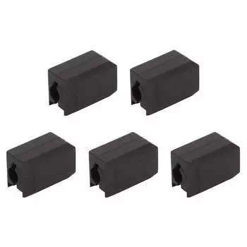 5 шт. Чехол для экструдера Hotend, черный силиконовый, антипригарный, устойчивый, чехол для нагревательного блока Bambu Lab X1