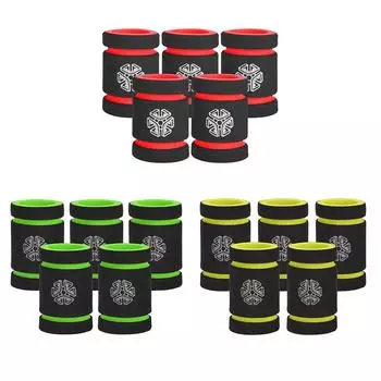 5 шт. чехол для тату-машинки эластичная губка ручка для тату-машинки пена (красный) ~