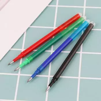 5 шт. черные зеленые синие красные чернила стираемые гелевые стержни для ручек большие синий