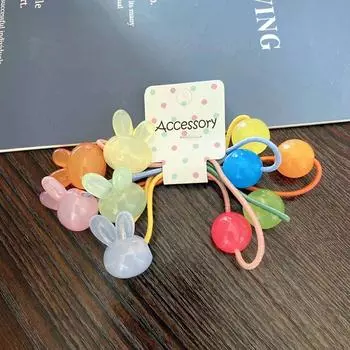 5 шт. Цветы Звезды Принцесса Цветные Головные Уборы Детские Эластичные Повязки Для Волос Детские Резинки Для Волос Веревки Аксессуары Для Девочек Детский Головной Убор