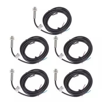 5 шт. Датчик приближения, переключатель приближения 424 В постоянного тока NPN, нормально открытый для определения расстояния