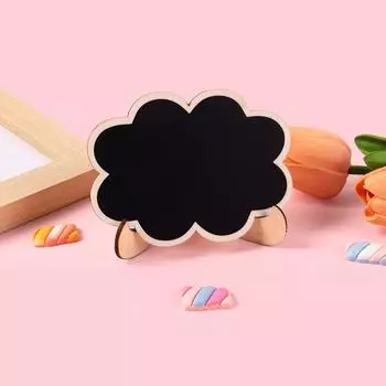 5 шт. Деревянные мини-доски с мелом, знаки с опорами, мольберты, карточки для рассадки гостей на день рождения, свадьбу, мини-доски объявлений, знаки для декора вечеринки