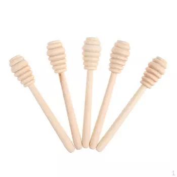 5 шт. деревянные палочки для перемешивания, кухонные стержни Muddler, инструмент для приготовления пищи