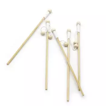 5 шт. деревянных удочек для магнетизма, игрушки для детей, раннее образовательное интерактивное удилище для родителей и детей