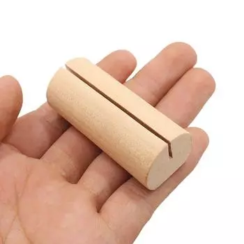 5 шт. деревянный держатель для карточек держатель для фото-открыток для деревенской свадьбы, дня рождения, вечеринки, номера стола, имя, стендап, основа для вывесок 5Pcs
