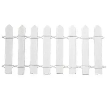 5 шт. деревянный забор садовый орнамент аксессуар горшки для растений сказочный пейзаж