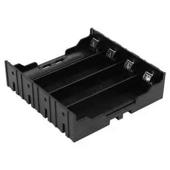5 шт. Держатель батарейного отсека Чехол для хранения Система питания с жесткими контактами для 4 аккумуляторов 18650
