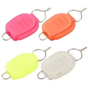 5 шт. держатель для лески эргономичный держатель для лески пряжка для лески фиксатор держатель зажим рыболовные принадлежности Noctilucent