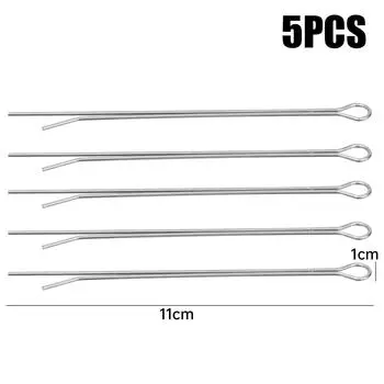 5 шт. Держатель фитиля для свечи, зажим, фиксатор фитиля, держатели из нержавеющей стали для изготовления свечей своими руками, металлический инструмент для центрирования фитиля