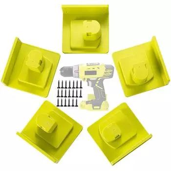 5 шт. держатель инструмента док-станция крепление для Ryobi 18V дрель инструменты держатель вешалка электроинструменты хранение аксессуары кронштейн для инструмента мастерская гараж