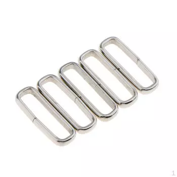 5 шт. держатель из нержавеющей стали с пряжкой-кольцом для 18 мм 20mm