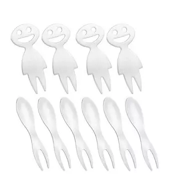 5 шт. держатели для кукурузных початков для барбекю из нержавеющей стали, кукурузная вилка, фруктовая вилка, кухня 1