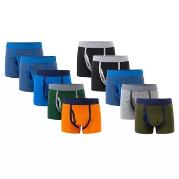 5 шт. детские трусы-боксеры для мальчиков, удобные мягкие трусы 110