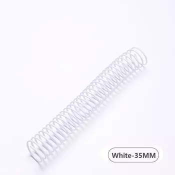 5 шт. диаметр 16/35 мм полоска для переплета со скрепками спиральные кольца школьные канцелярские принадлежности 35MM