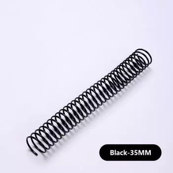 5 шт. диаметр 16/35 мм полоска для переплета со скрепками спиральные кольца школьные канцелярские принадлежности 35MM