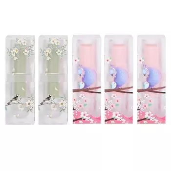 5 шт. DIY контейнер для бальзама для губ тюбики с крышкой пустые косметические контейнеры для помады