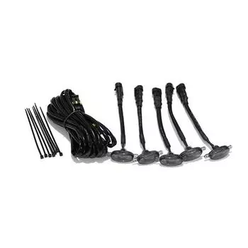 5 шт. для toyota tundra 2008-2020 передняя решетка светодиодная подсветка стиль raptor накладка на решетку