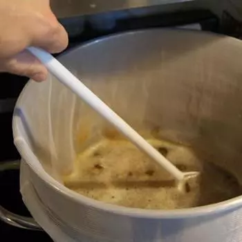 5 шт. домашний пивной фильтр-мешок для пивоварения, сито для кипящих трав, фильтрующий сетчатый мешок 12*15cm