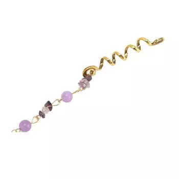 5 шт., дреды, кольца для волос, изысканные весенние кольца для плетения волос из сплава, украшения для волос, большие катушки