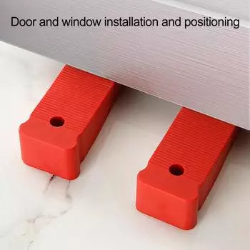 5 шт., дверные клинья, дизайн с хвостовой канавкой, быстрое позиционирование, пластиковый локатор для установки домашнего окна, клиновидная вставка, накладка для домашнего использования