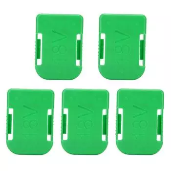 5 шт. Двойной держатель для аккумулятора 18 В для инструмента, гнездо для аккумулятора, крепления для MakitaBosch Green