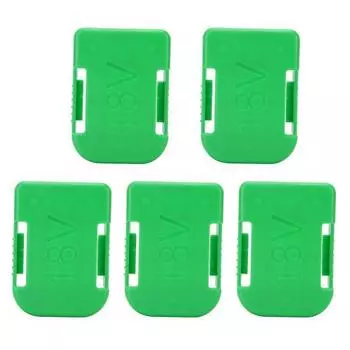 5 шт. Двойные крепления для держателя инструмента 18 В для Makita/Bosch Green