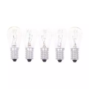 5 шт. E14 соляная лампа шаровая лампа 10/15/20/25 Вт 220 В-230 В лампы накаливания холодильник духовка лампочки сменные лампочки 15W