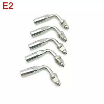 5 шт. E2 стоматологический ультразвуковой скейлер эндо-держатель для файлов, наконечник, подходит EMS дятел для чистки передних корневых каналов зубов
