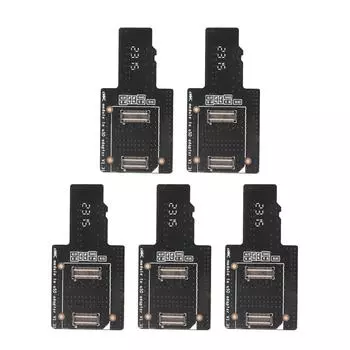 5 шт. EMMC для платы USD создают прерывистые изображения Точная плата адаптера EMMC для карты памяти для R