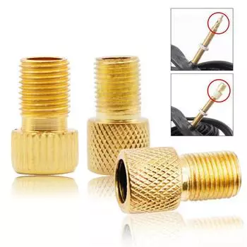 5 шт. F/V в A/V велосипедный колесо шина клапан адаптер преобразователь значений Presta в Schrader велосипедный насос воздушная трубка сопло аксессуары для велосипеда 1