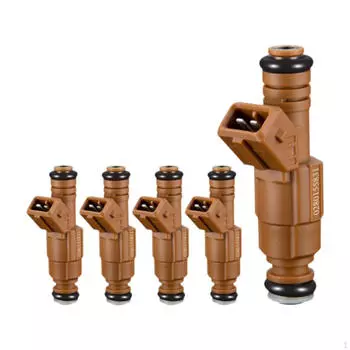 5 шт. Форсунка для инжектора топлива FJ669 для Volvo V70 2004 L5 2.5L 2.5T Awd