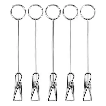 5 шт. фотодержатель премиум металл анти окисление простой дизайн гальванический процесс широко используемый плас