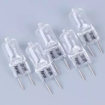 5 шт. G8 120 В 20 Вт галогенная лампа освещения Вольт G8 контактная галогенная лампа 5pcs