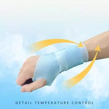 5 шт. гелевая перчатка для поддержки запястья большого пальца, теносиновит, спазмы, бандаж для ухода за руками, спазмы, артрит, бандаж, рукава S