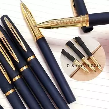 5 шт. гелевых ручек с ультратонким кончиком, легкие, с большим объемом чернил, идеально подходят для офиса, школы и экзаменов 5pcs чёрный