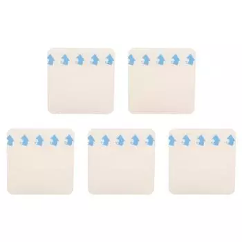 5 шт. Гидроколлоидная повязка сверхтонкая водонепроницаемая мягкая одноразовая гидроколлоидная повязка с каймой