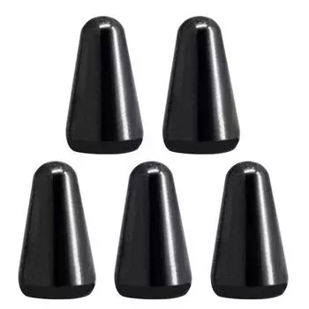 5 шт. гитарный 3/5-позиционный переключатель наконечник ручка переключателя наконечник подходит для гитары ST/TL (черный)