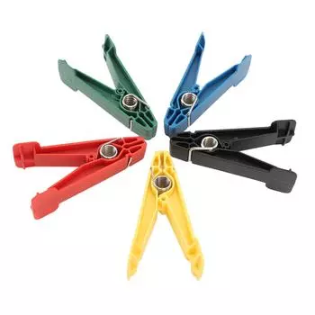 5 шт. градуированный тренажер для щипкового захвата, силовой тренажер для большого пальца, укрепитель пальцев, разные цвета