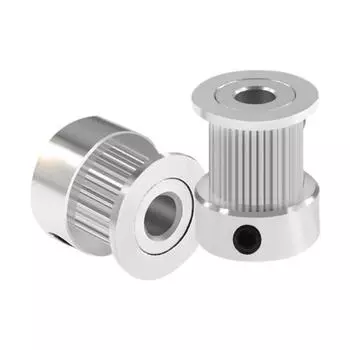 5 шт. GT2 шкив ГРМ шириной 6/10 мм 16/20 зубцов 5 отверстий металлический ремень ГРМ синхронное колесо детали 3D-принтера аксессуары 6mm A